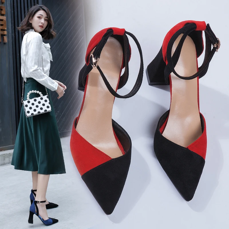 Лидер продаж новые летние туфли в европейском и американском стиле с острым