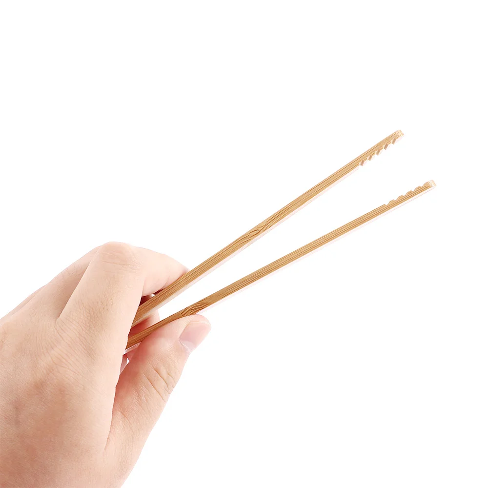 Зажимы для чая бамбуковые деревянные 18 см 8 шт. | Дом и сад