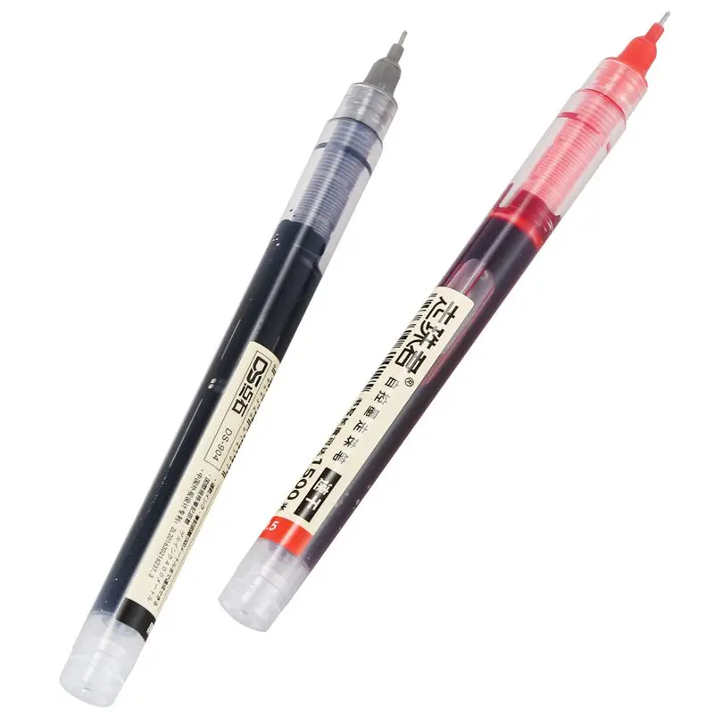 DS игла трубка прямой жидкий Тип Шариковая ручка Офис Студент подпись зеленый