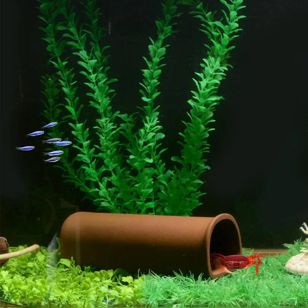 Saim украшение для аквариума керамическая пещера с рыбами декор укрытие Экстра