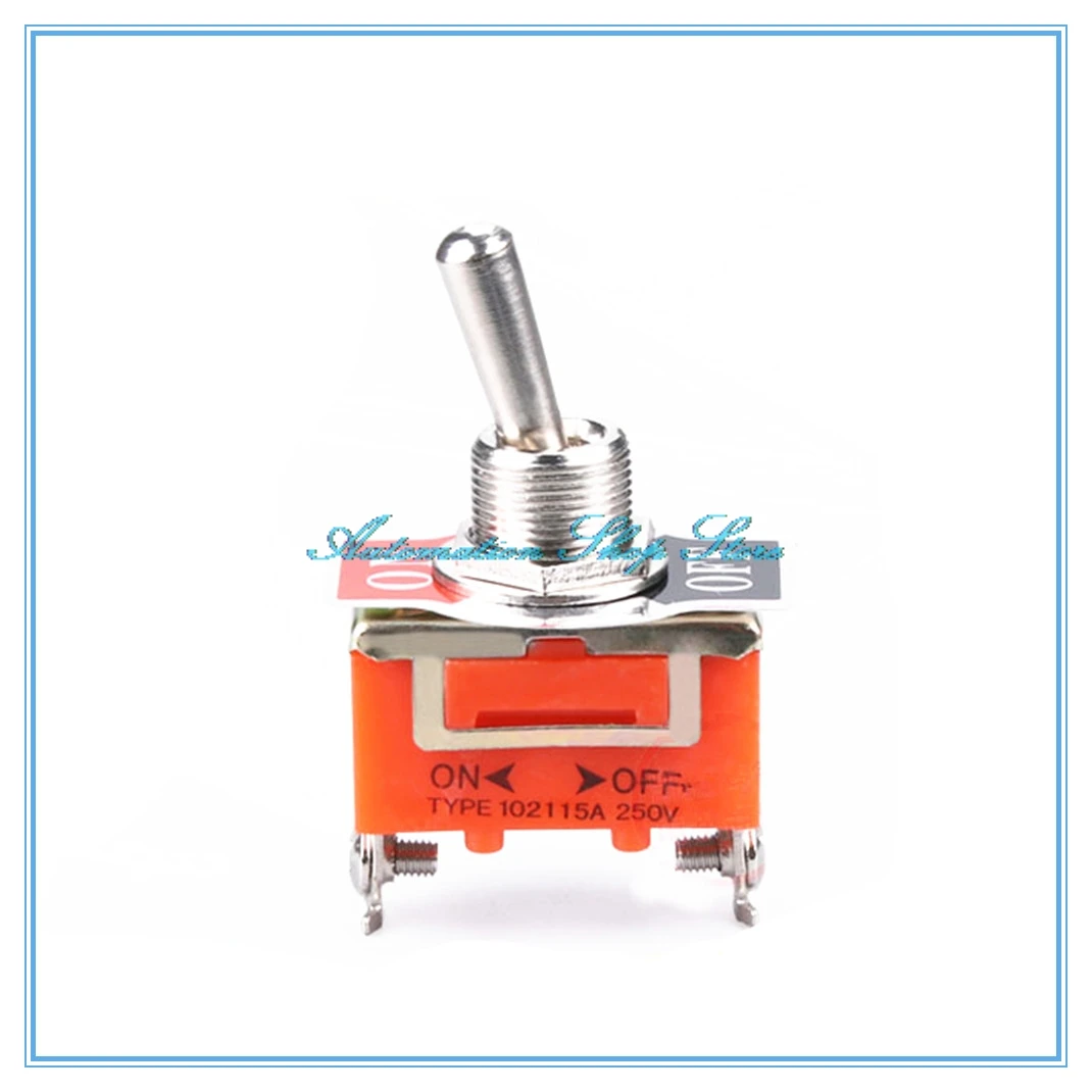 1 шт./10 шт. новинка высокое качество 15 А 250 В SPST 2 терминал ВКЛ./ВЫКЛ. переключатель с