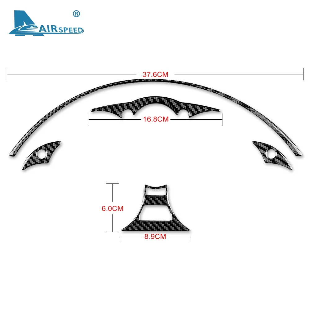 

Carbon Fiber for Mazda MX-5 MIATA MX5 2009 2010 2011 2012 2013 2014 2015 Accessories Interior Trim Car Speedometer Frame Sticker