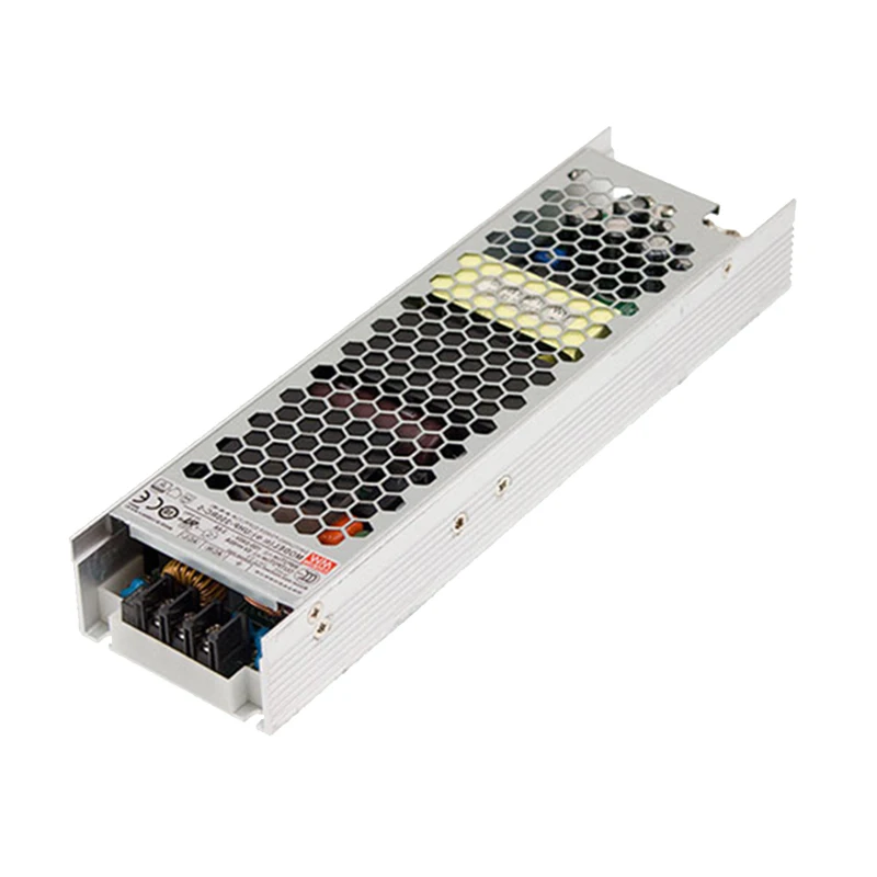 Mean Well UHP-350 Series meanwell 3,3 v/4,2 v/5v/12v/15v/24v3 6v/48v Fanless design 350W Slim Type с PFC импульсным источником питания