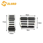 Автомобильные педали Zlord для Audi A1 A2 A3  S3 ( 8L ) 1995 - 2003 TT + Cabrio 8N, автомобильные педали тормоза из нержавеющей стали, автомобильные аксессуары