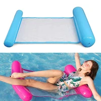 water hammock in air mattress inflatable foating bed swimming pool beach lounger float sleeping cushion portable foldable chair