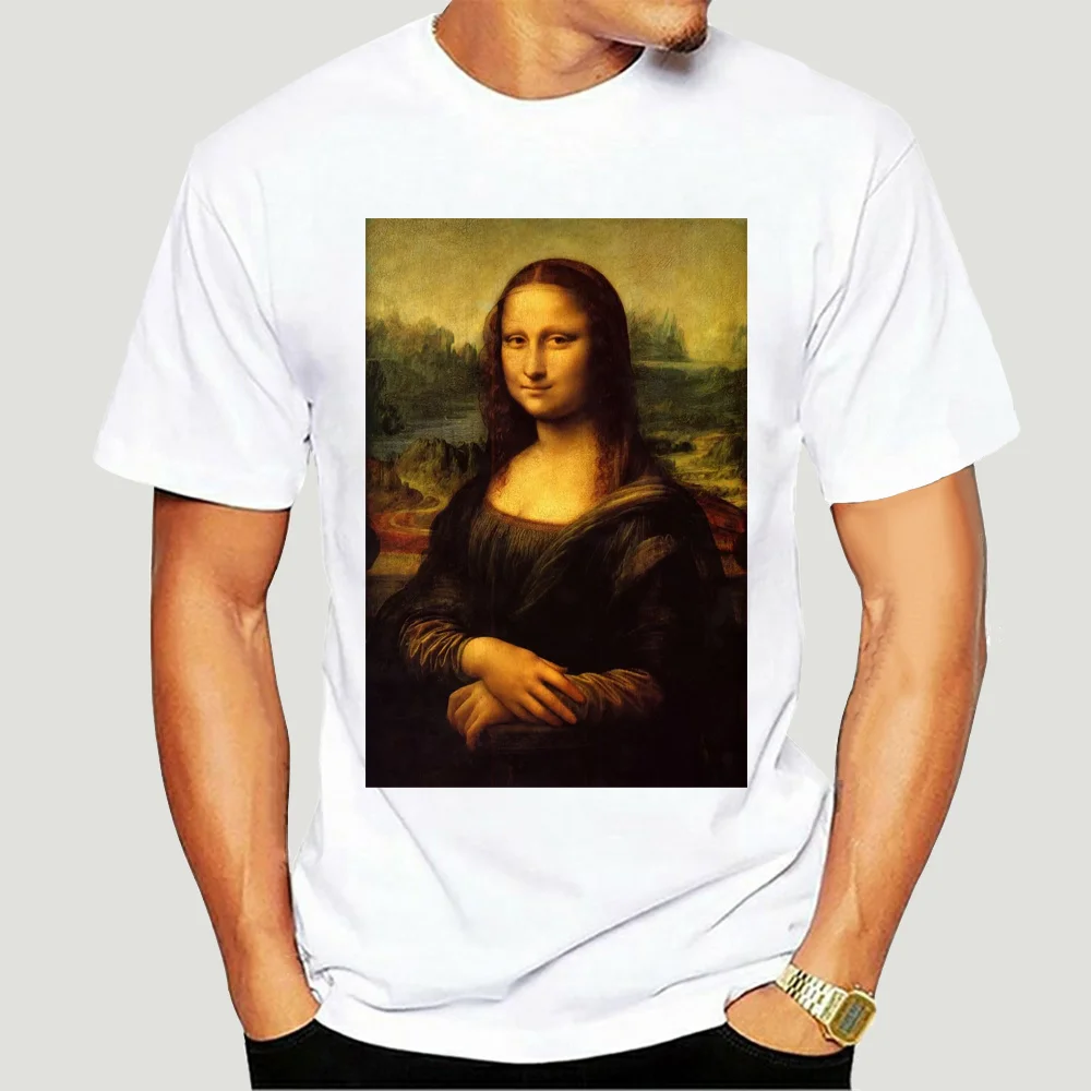 

Mona Lisa (La Gioconda) T Shirt Men's T-shirt size XS-5XL 5573X
