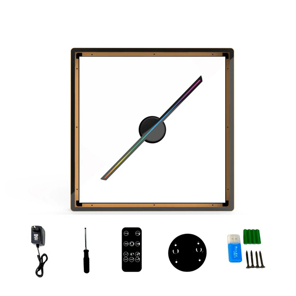 3d голографические проекторы светодиод прокрутка знак Поддержка