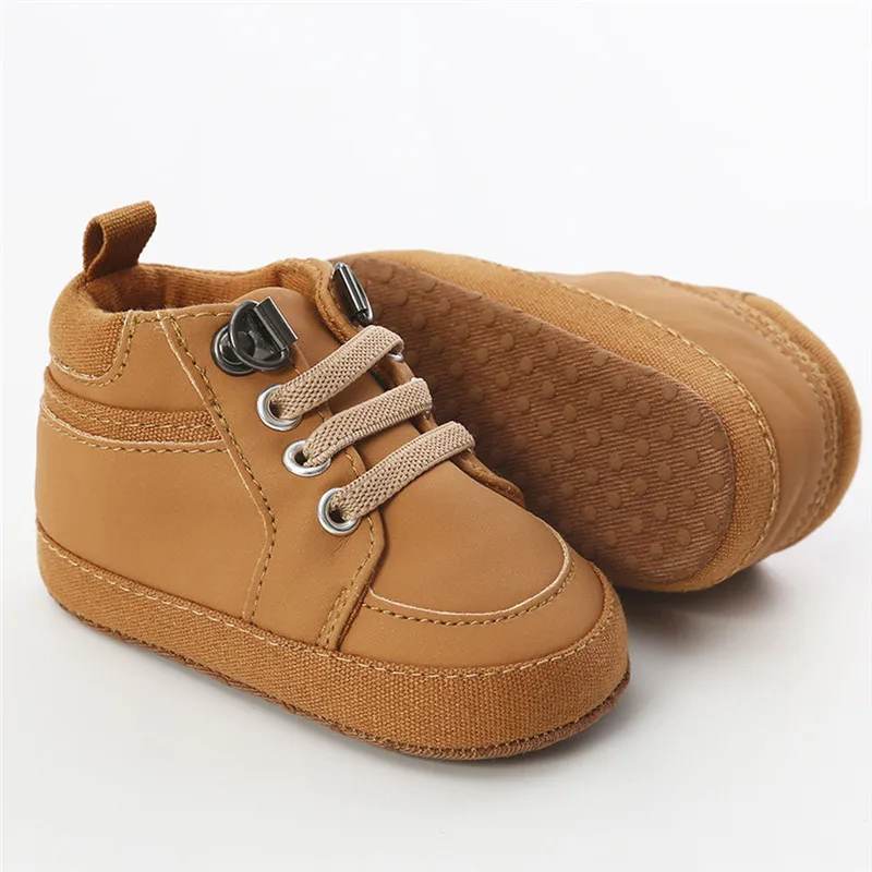 

baby shoes Baby Girl Boys Shoes Solid Cross-tied Fashion Toddler First Walkers Kid Shoes #2N04