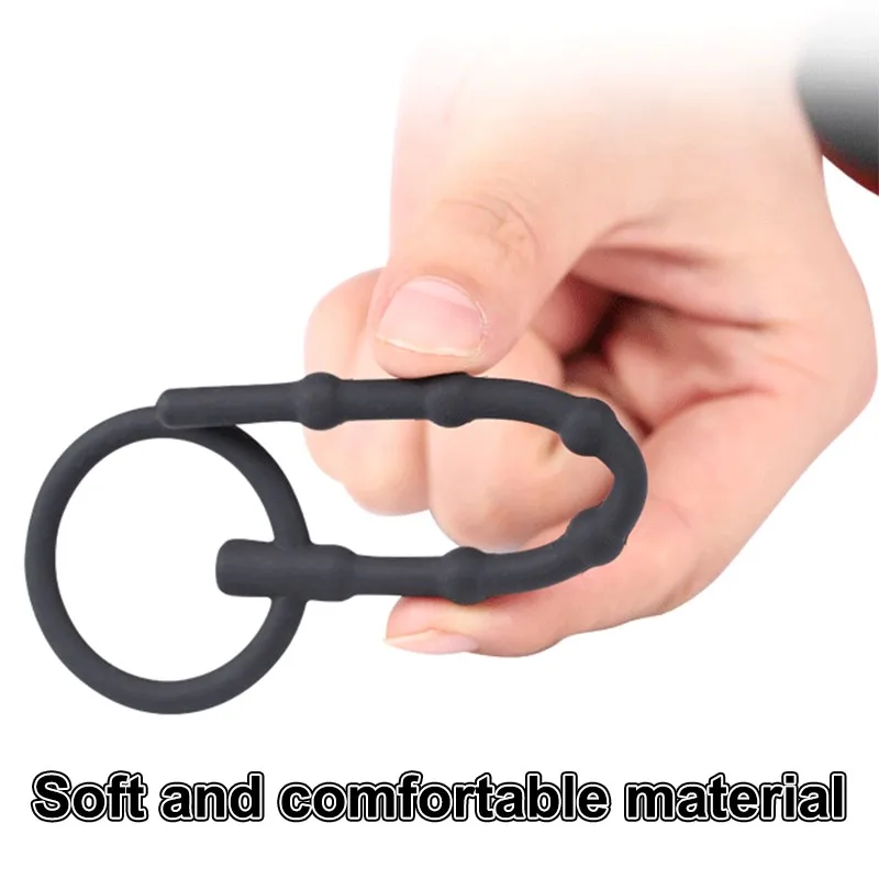 Силиконовая уретральная пробка секс игрушки для мужчин геев мастурбации пенис