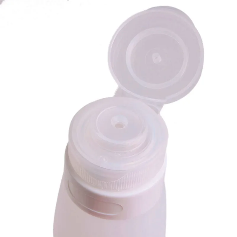 

Silicone Refillable Portable Storage Press Bottles For Lotion Shampoo Make Up Tools Mini Traveler Portable Make Up Bottle
