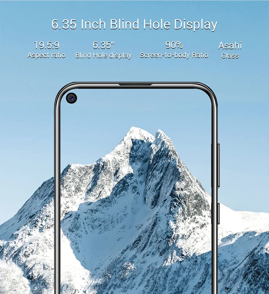 OUKITEL C17 Pro 6,35 ''Android 9,0 19:9 MT6763 4 Гб 64 Гб Смартфон Face ID Octa Core 3900 мАч Тройная камера 4G мобильный телефон