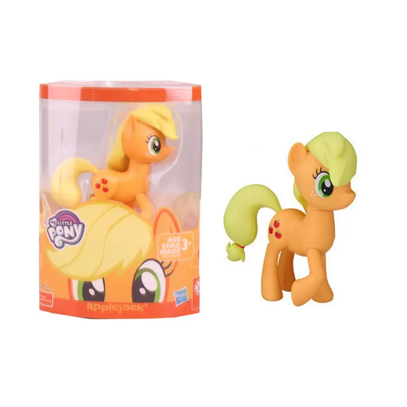Модель игрушки фигурка My Little Pony Twilight Sparkle Rainbow Dash Flutter застенчивый Пинки Пай модель куклы украшения подарки игрушка для детей - Цвет: E6097