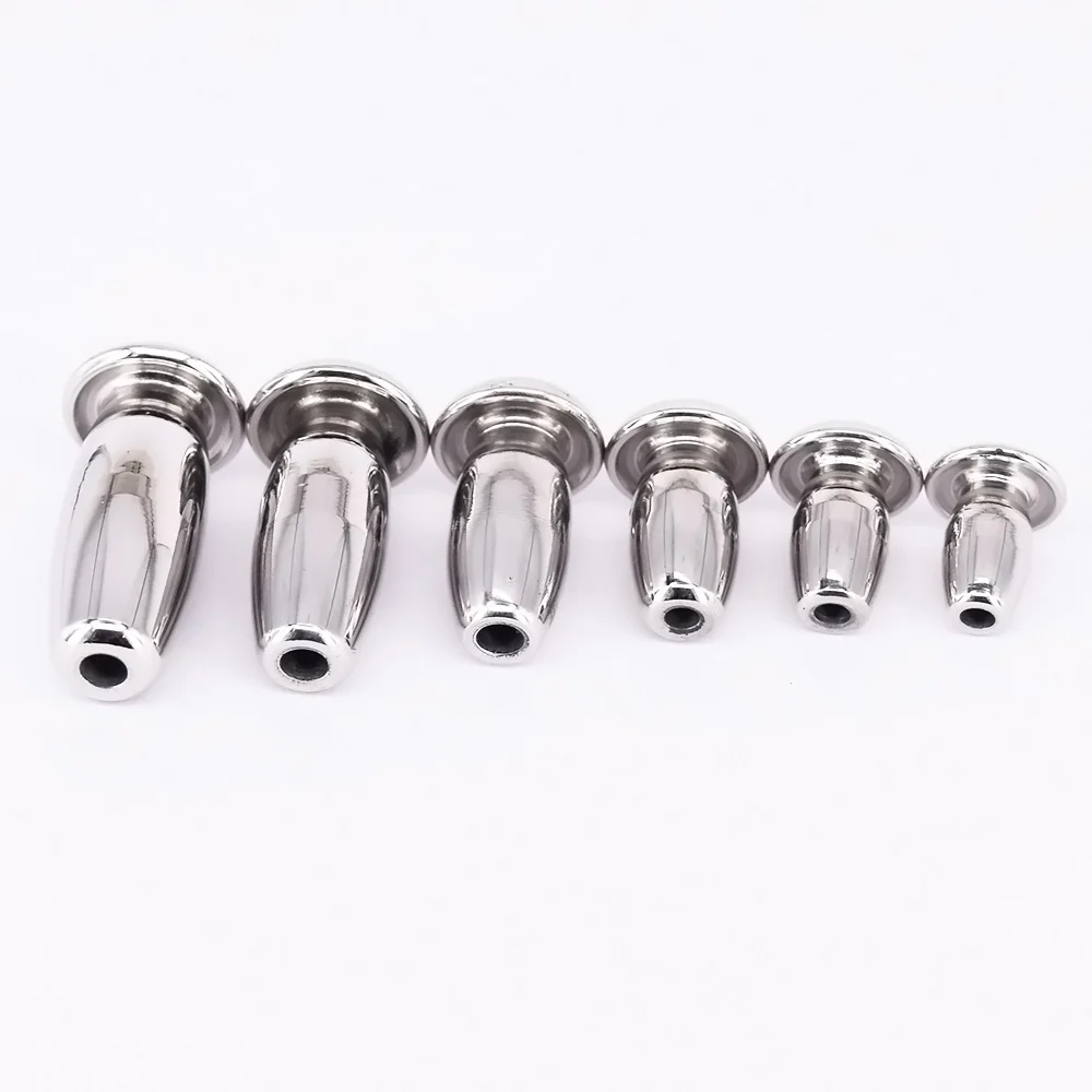 Stainless Steel Penis Plug Tube Urethral Stretcher Catheter Dilator Sounds Through Hole Sex Toys 8/9/10/11/12/13mm |