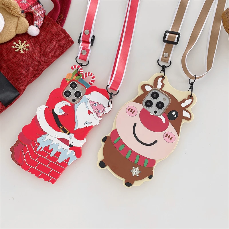 

Чехол P Smart 2021 для Huawei P30 P20 P40 Honor 10 Lite 10i 20i 10X 8X 9A 9X 9S Y5p Y6p Nova 5T Y9 Prime 2019, Рождественский чехол из ТПУ