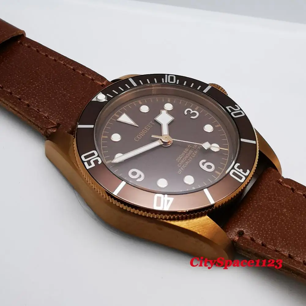 Роскошные мужские автоматические механические наручные часы corgтело 41 мм