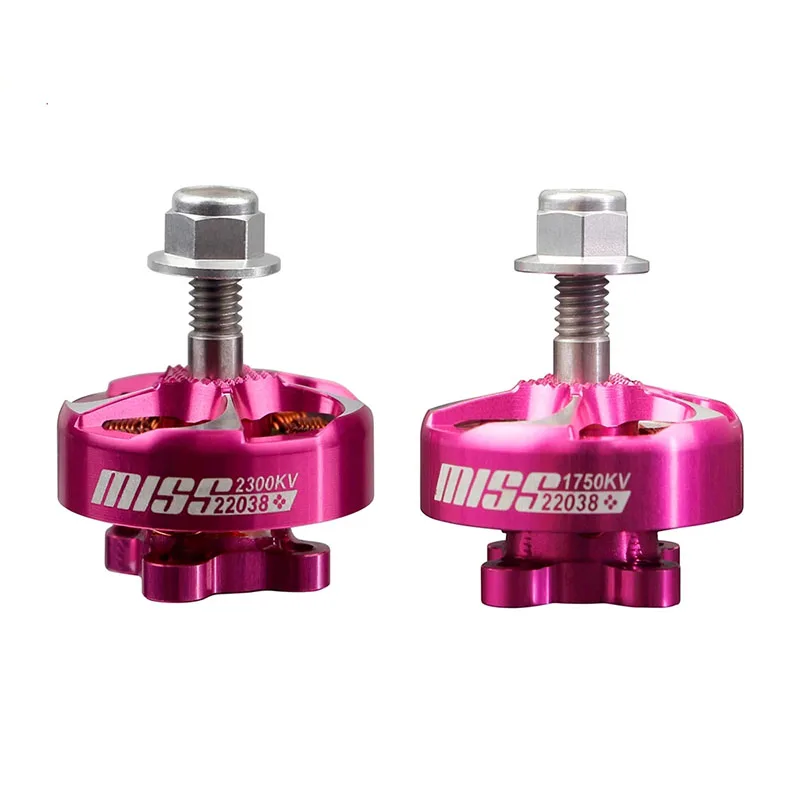 Двигатель LDARC FPVRACER MISS 22038 1750KV 6S 2300KV 4S бесколлекторный для FPV Racing 4 дюйма 5 дюймов