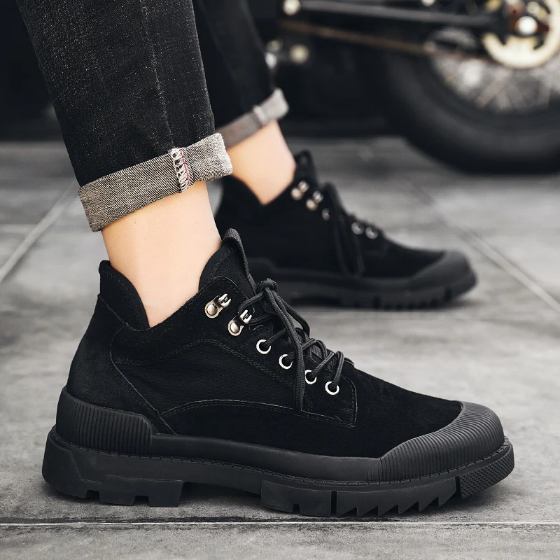 

Shoes High Top Men Casual Flat Shoes Sneakers High Top Mens Boots Men's Running Fashion Hightop Causal For 2020 Sports