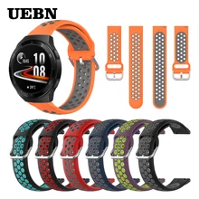 UEBN Sport Silicone Band For HUAWEI WATCH GT 2e Smartwatch Wrist Huawei Watch GT 2 46mm Strap Replacement Bracelet Watchbands