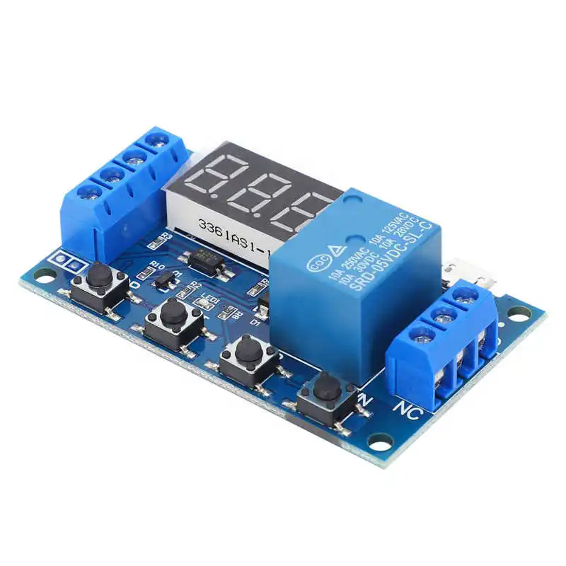 Релейная плата цикла синхронизации выключатель таймера Задержка запуска модуль