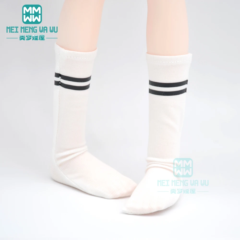 Аксессуары BJD подходят 1/3 1/4 1/6 куклы черно белые полосатые носки куклы|Куклы| |