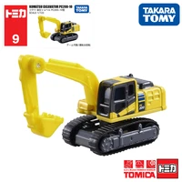 takara tomy tomicano 009 komatsu power shovel pc200 galeo 1122 construction vehicle alien diecast car toys for children