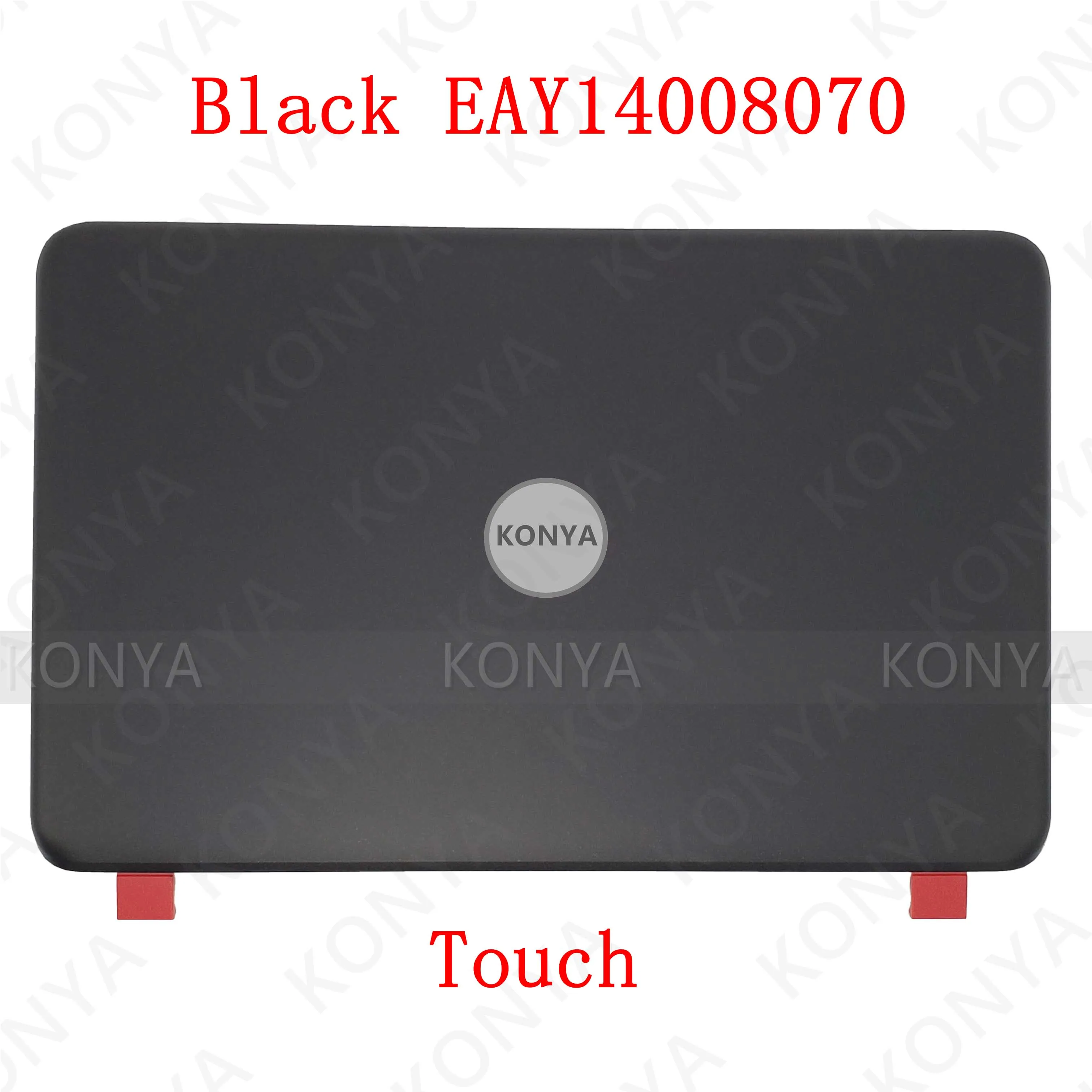 Чехол для ноутбука hp Pavilion 15-P 15-K lcd задняя крышка корпуса чехол EAY1400502A EAY14008020 EAY1400803A EAY14008070 - Цвет: Black EAY14008070