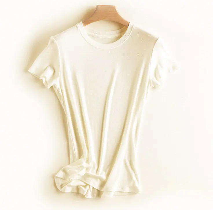 

2021 Высококачественная летняя популярная женская мягкая футболка с коротким рукавом для отдыха