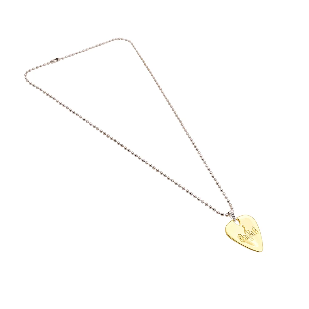 

1PC Zinc Alloy Guitar Pick Bass Guitar Plectrum Ukulele Guitar Picks Accessories (Silver)