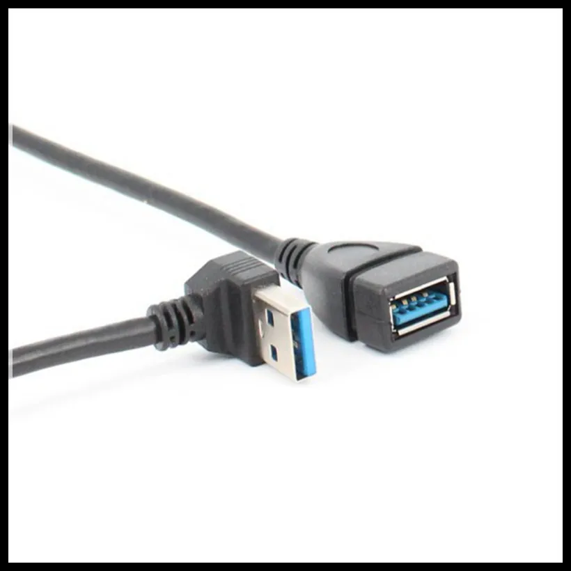 Удлинители USB 3 0 штекер A гнездо 90 градусов удлинители и шнур для синхронизации