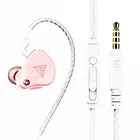 QKZ AK6-X 1,2 м проводные наушники-вкладыши HiFi с функцией превосходной передачи басов линия Управление наушники с микрофоном для музыки