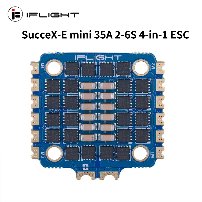 IFlight sucex E mini 35A 2 6S 4 в 1 ESC MCU BB21 F16G поддерживает DShot DShot150/300/600/MultiShot/OneShot для гоночного