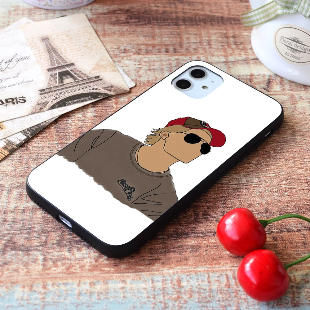 

For iPhone JJ from Outer Banks Soft TPU Border Apple iPhone Case