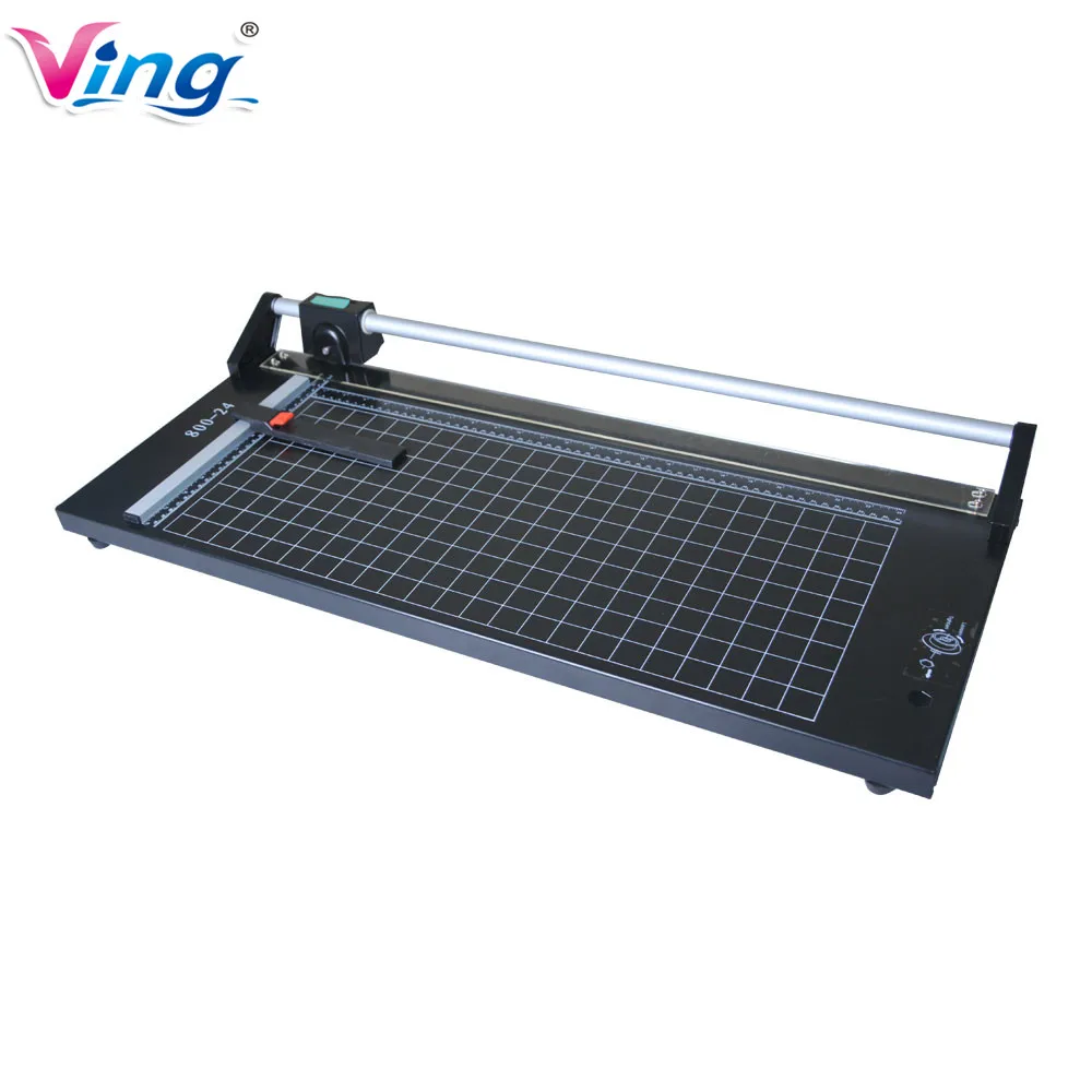 CALCA 24 Inch Precision Rotary Paper Cutter Guillotine Paper Trimmer Manual Sharp Photo Photo Cutting Trimmer