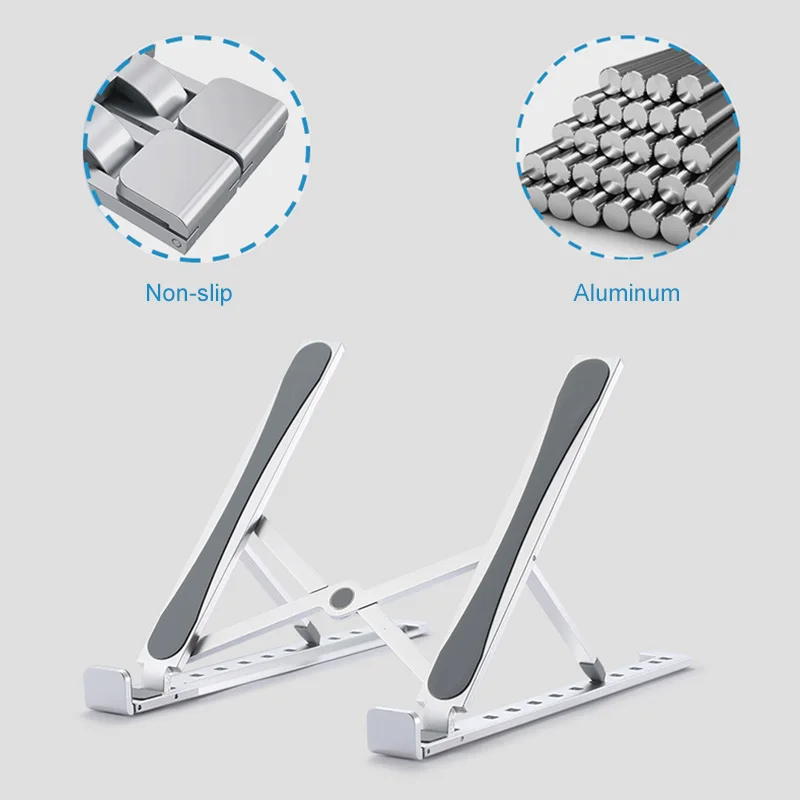 Складная подставка для ноутбука MacBook Air Pro охлаждающая регулируемая настольная