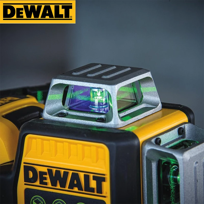 Лазерный уровень Dewalt DW089LG 12 линий В литиевый аккумулятор 3 стороны * 360 градусов