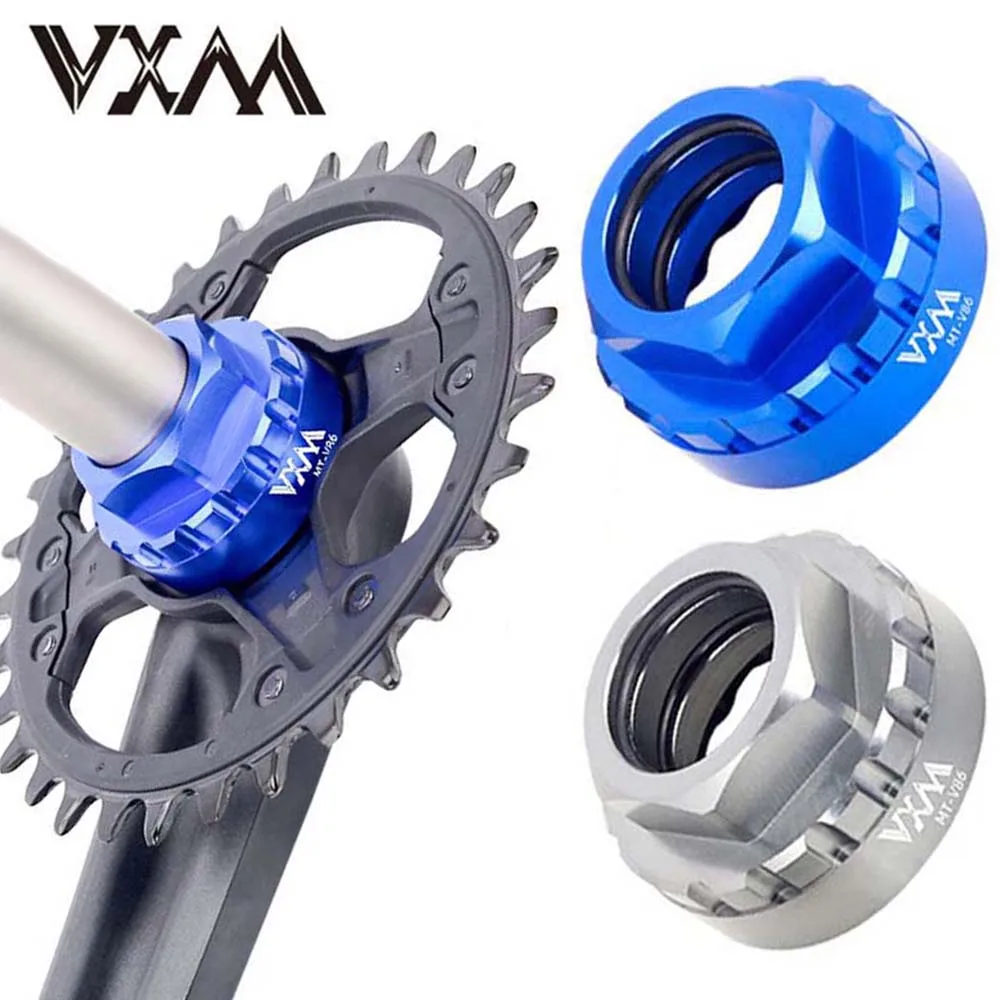 VXM Bicycle 12Speed Crankset Disk Remove Installation Tool MT-V86 for Shimano M7100/M8100/M9100XT MTB Bike Chainring Tools