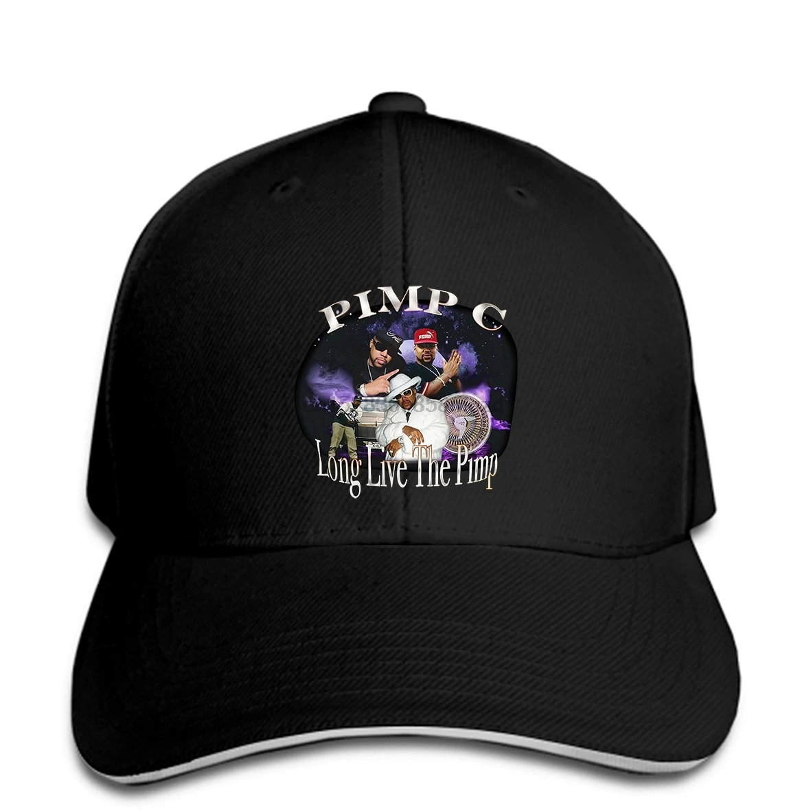 Вдохновленный Pimp C рэп Для мужчин Бейсбол Кепки Тур Merch Ограниченная серия в стиле