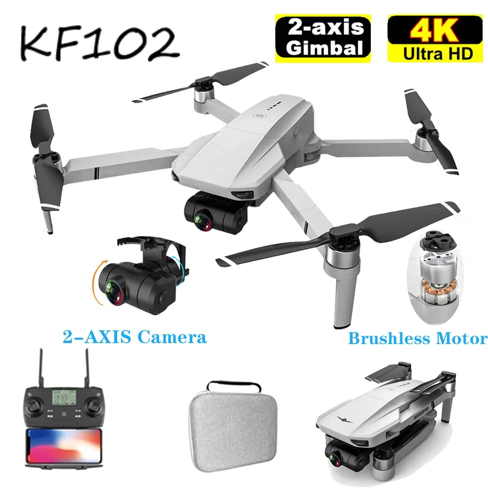 

DOINBE KF102 GPS Drone 8K HD Camera 2-Axis Gimbal Professional Anti-Shake Aerial Photography Brushless Foldable Quadcopter 1.2km