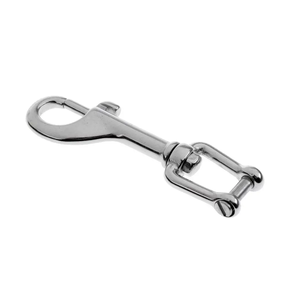 

Swiveling Snap Hooks Key Lobster Claw Locks Made of Stainless Steel