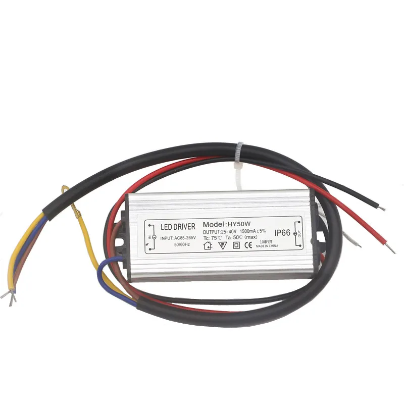 Водонепроницаемый Светодиодный драйвер для монохросветильник чипа 10/20/30/50/100 Вт |