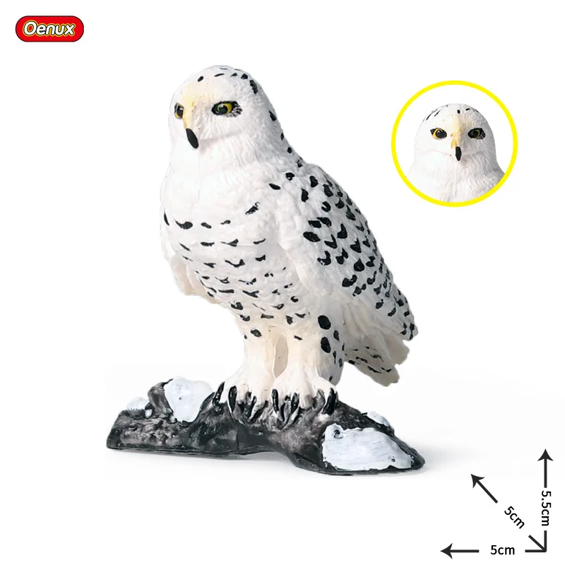 Oenux моделирование маленький размер фигурки животных миниатюрная птица Peafowl Дельфин Фламинго Фигурки игрушки для детей подарок на день рождения
