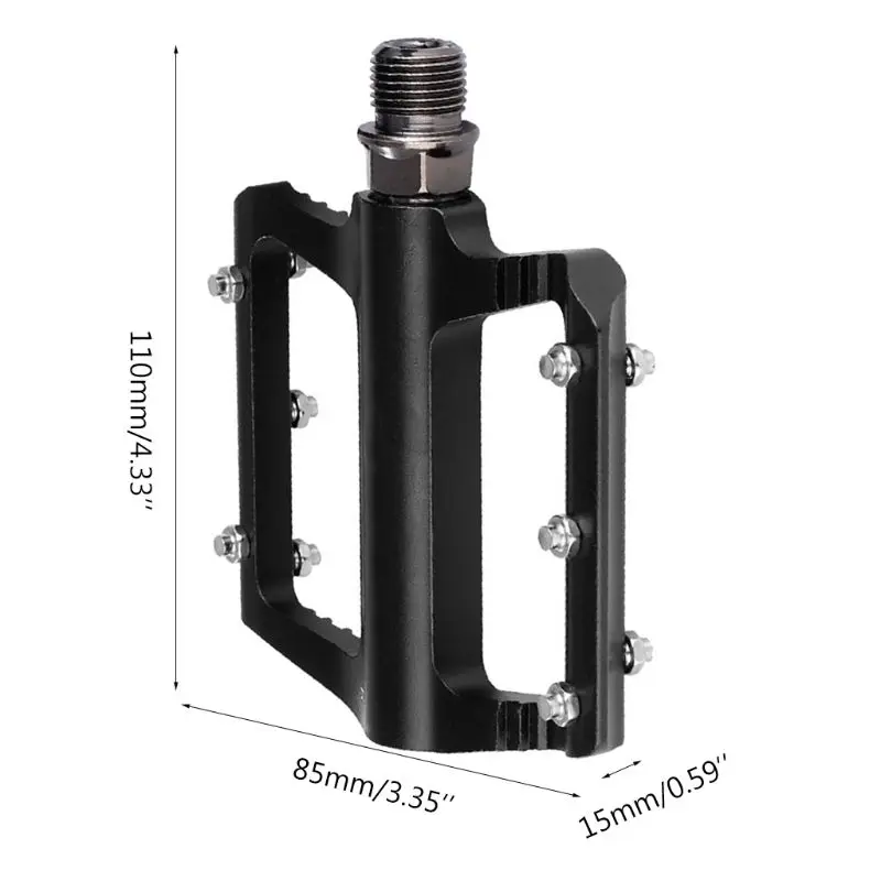 

Free shipping Ultra-light Aluminum Alloy Bicycle Pedals Bearing Anti-slip MTB Mountain Bike Flat Pedals Cycling Accessories