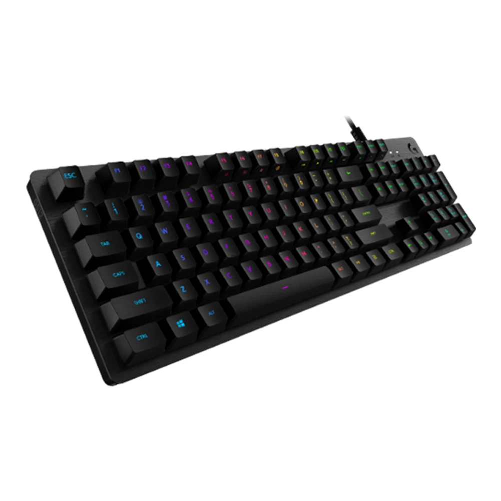

Logitech G512 LIGHTSYNC keyboard 104 Keys RGB Backlight Mechanical Keyboard Carbon Full Function Keys for PC Gaming