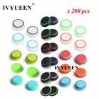IVYUEEN 200 шт. аналоговые колпачки для большого пальца для Dualshock 5 4 PS5 PS4 PS3 Крышка для джойстиков для XBox One X S 360