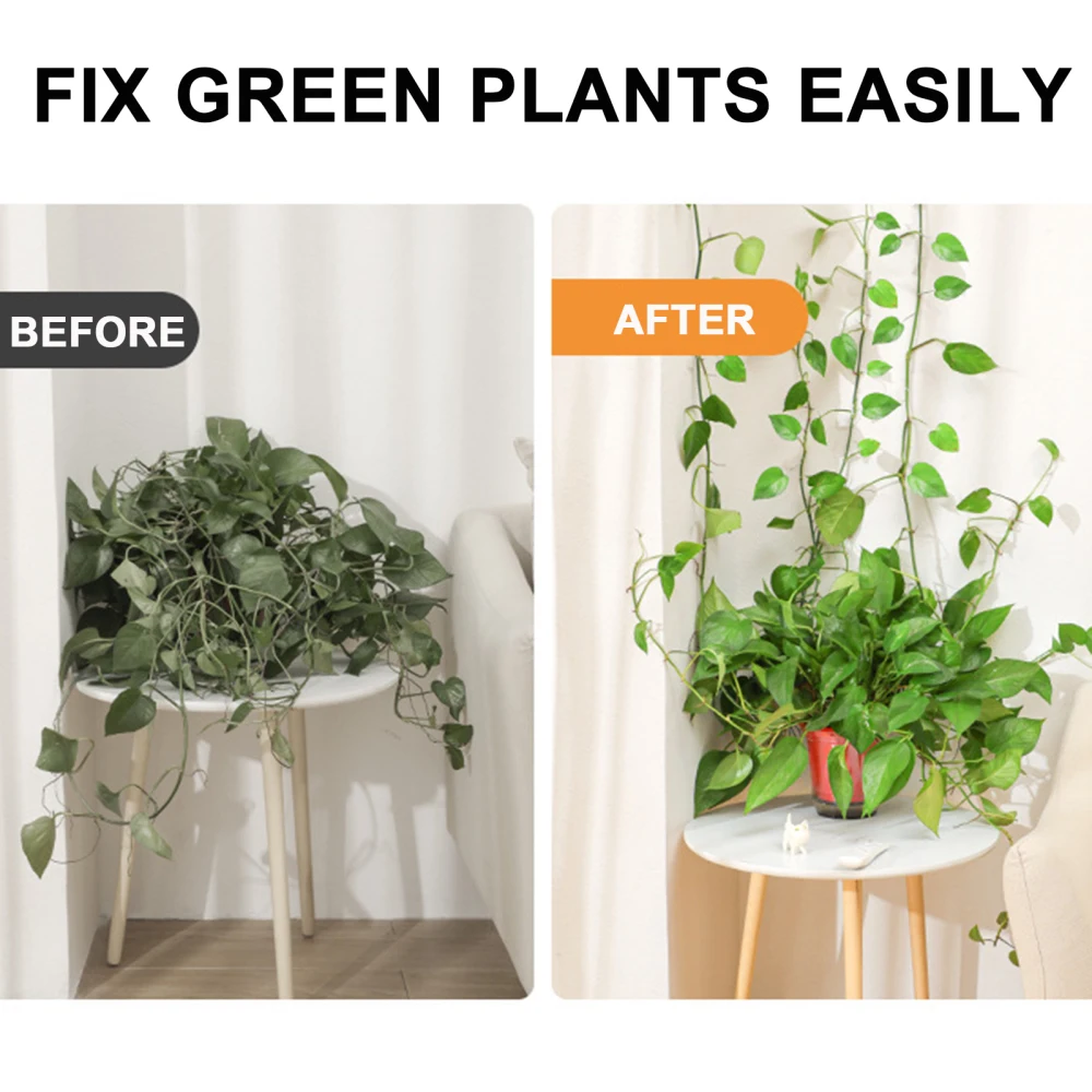 

Plant Clips 10PCS For Home Office Decoration Snails 3 Colors Gardening Tools Supplies ABS Material Cable Wall Fixing Device