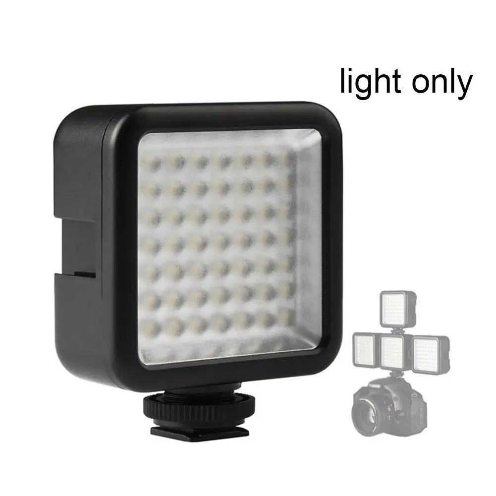 

W49 LED Light Video Live Conference Fill Lamp For PC Vlogging Camera SLR Laptop Dimmable LED Light iPhone D6Z2