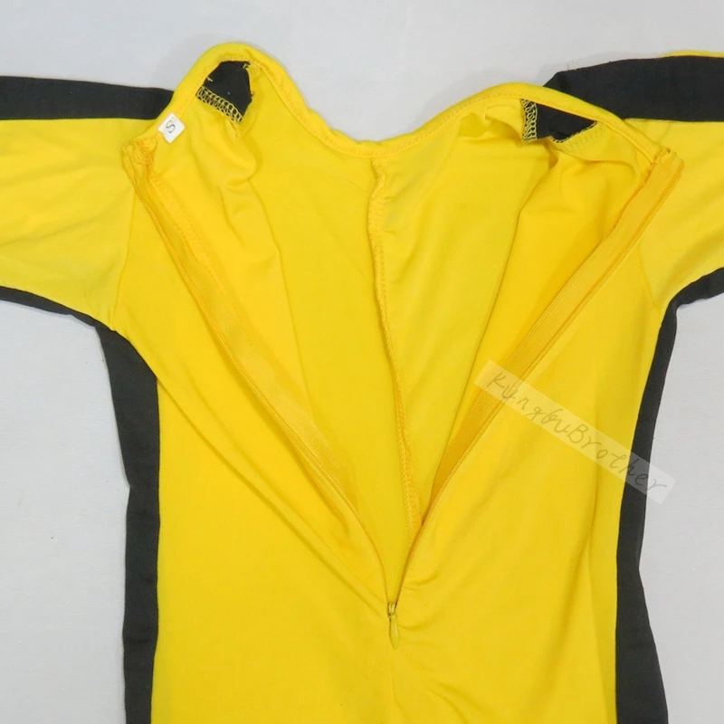 Классный костюм смерти Джет куне до игра комбинезон Брюс Ли классический желтый