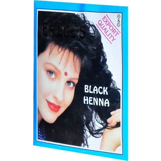 

Eagles Henna Color Hair Dye Henna hair - 6 pcs. X 10 gr Black Color