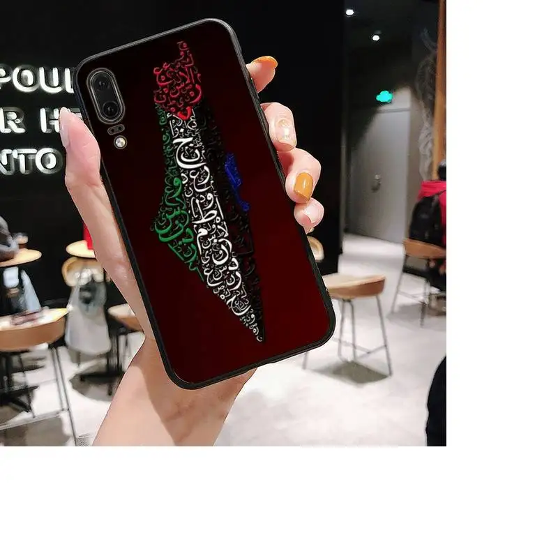 TOPLBPCS карта Палестины арабский телефонный чехол для Huawei P30 plus P8 lite P9 задняя крышка