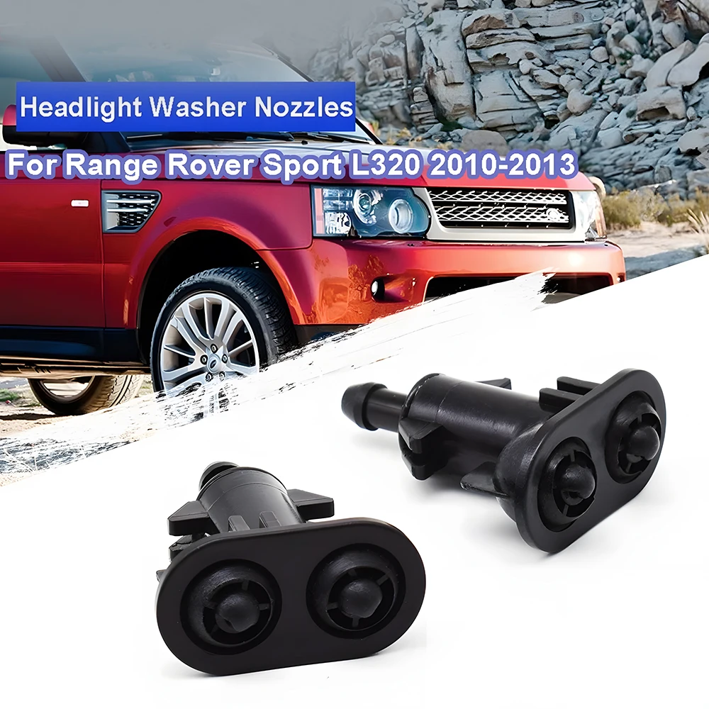 Передняя левая/правая фара, 2 шт., головного света для Land Rover Range Rover Sport 2010-2013 LR015359 LR015358, форсунка омывателя